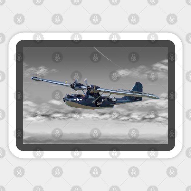 PBY Catalina Sticker by sibosssr